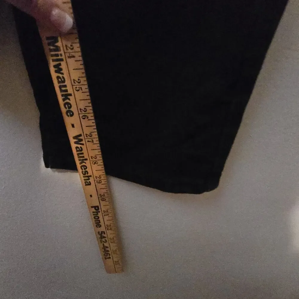 Levi's Black 541 Straight Leg Jeans Mens 32